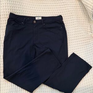 Southern Tide Men's Performance Navy 5 Pocket Pants